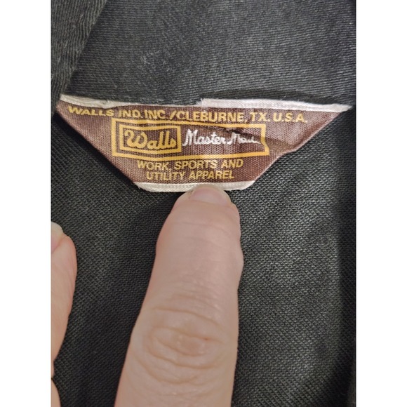 Vintage Walls Army Green Work Mechanics Coveralls - Picture 16 of 16